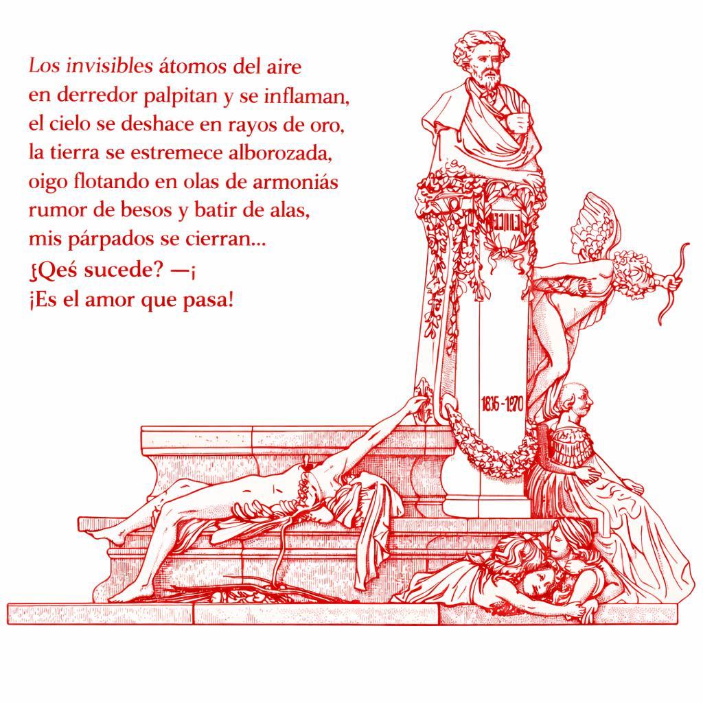 Cóctel Bécquer, manzana y rosas con cava desalcoholizado
